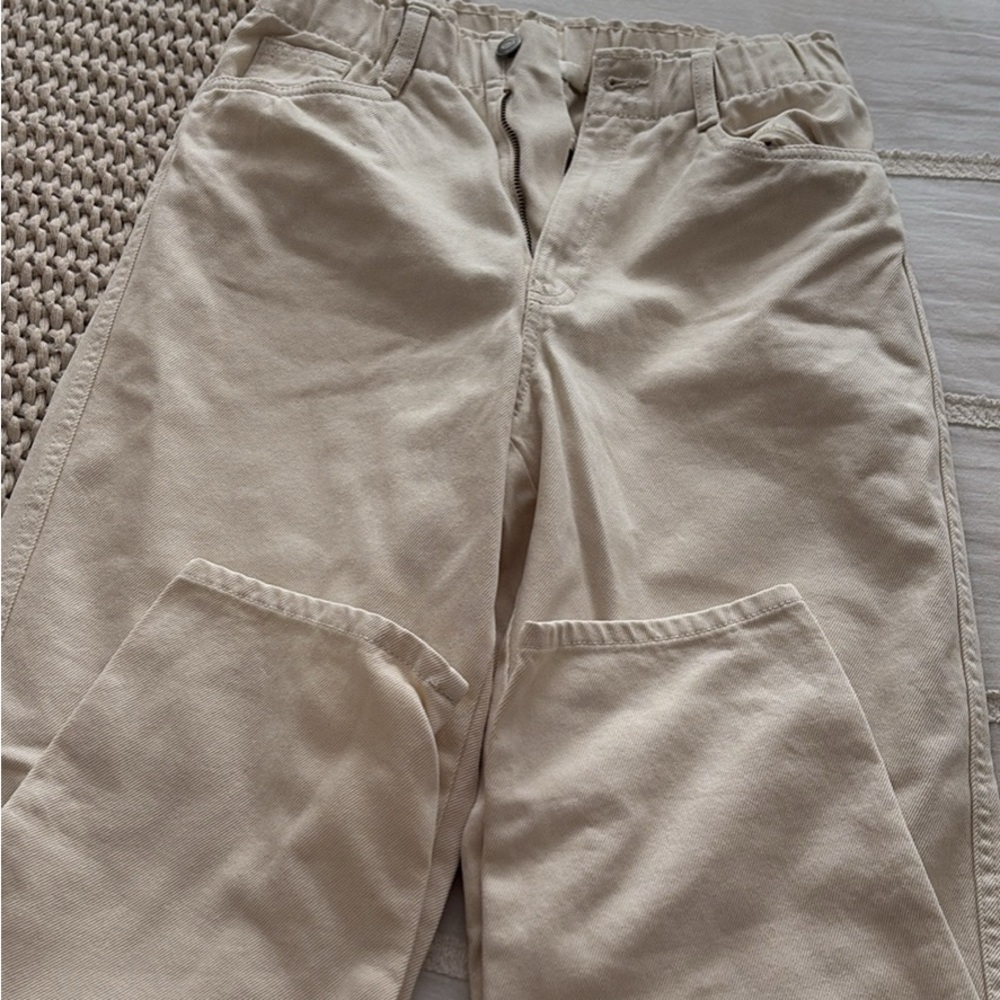 Women's Classic Tan Straight Leg Jeans H&M